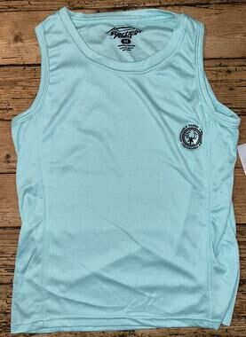 Starting Point Women Sz M Blue Active Tank NWT